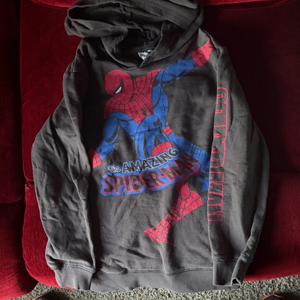 Marvel Amazing Spider-Man Hoodie - Black and Red
